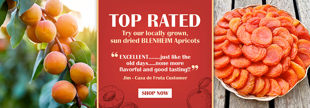 Our top rated blenheim apricots are a crowd favorite. Order yours today