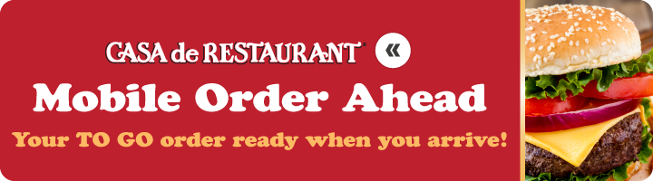 Casa de Restaurant Online Ordering Link