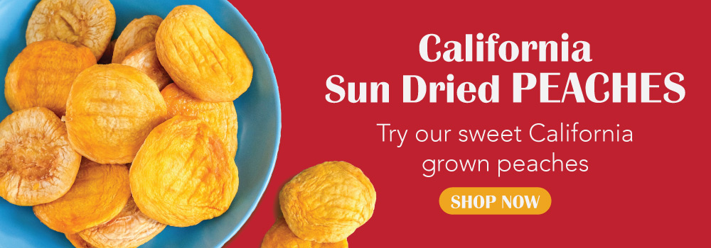 California Grown Peaches are always a great snack. Shop for them now
