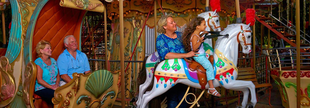 Ride our train or carousel at your next visit